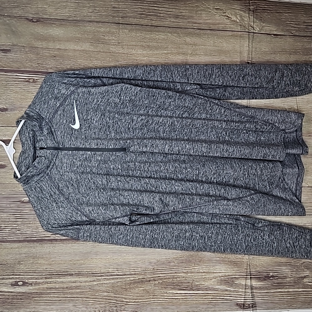 Womens Nike Dri-Fit Running Top Sz S/P Gray